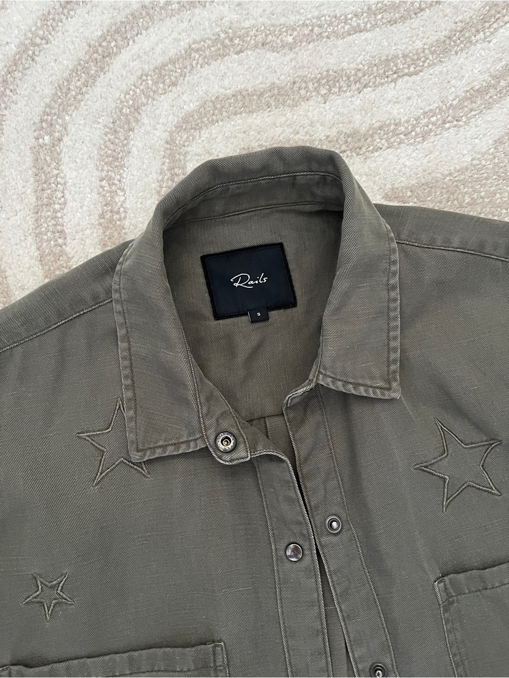 Marcel Shirt Olive - Picture 6 of 15